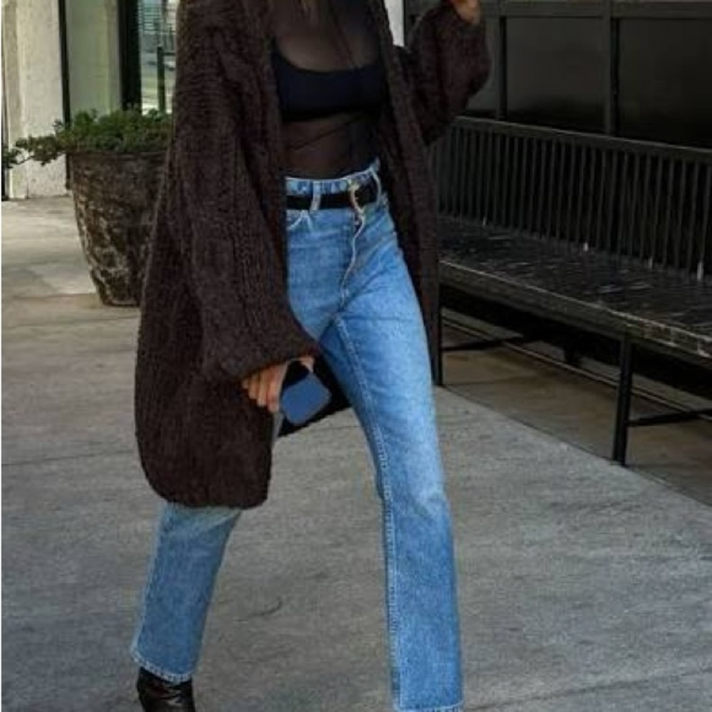 WOMENS RUMORED BLACK ASPEN CARDIGAN (S/M)